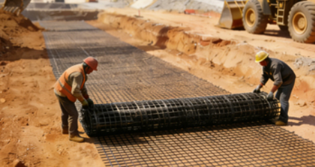 集宁土工格栅：工程里的“隐形筋骨”都用在哪儿？